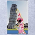 thumbnail image 2 of CafePress - Power Rangers Pink Ranger A - Cute Infant Baby Football Bodysuit, 2 of 3