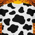 thumbnail image 2 of Cow Pattern Halloween Costume All Over Youth T Shirt, 2 of 6