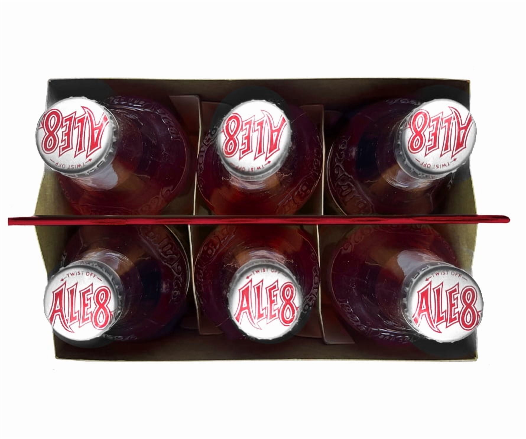 (2 pack) Cherry Zero Ale-8-one 6 Pack Glass
