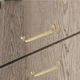 thumbnail image 5 of Brushed Gold Cabinet Pulls and Drawer Handles, Solid Zinc Alloy Kitchen Hardware with Champagne Bronze Finish, Modern Cabinet Pulls for Home Renovation and Furniture Upgrade, 5 of 6