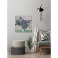 thumbnail image 4 of Marmont Hill Irises II Painting Print on Wrapped Canvas, 4 of 5