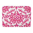 thumbnail image 1 of POGLIP Pink Flower Ikat Damask Pattern Vintage Antique Retro Doormat Floor Rug Bath Mat 23.6x15.7 inch, 1 of 1