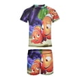 thumbnail image 5 of Finding Nemo Boys 2-Piece Swimsuit Set, Short Sleeve Rash Guard & Swim Trunks, 5 of 7