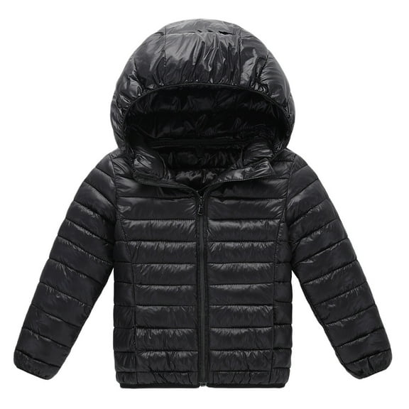 Actoyo 2-18T Boys Girls Winter Down Coat Light-Weight Water-Resistant Hooded Puffer Jacket