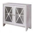 thumbnail image 2 of Furniture of America Astro Wood Accent Storage Cabinet in White Oak, 2 of 5