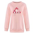 thumbnail image 4 of Meichang Sweatshirts à Col Rond pour Femmes, Sweatshirts de la Saint-Valentin, Hauts de Vacances, Sweatshirts Graphiques Cœur d'Amour, Manches Longues, Cadeaux de la Saint-Valentin, 4 of 4