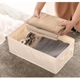 thumbnail image 1 of Clothes Separating Box Foldable Oxford Cloth Box for Skirt Sweater Tops Trousers, 1 of 3