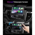 thumbnail image 2 of Wireless Carplay Android Auto Single Din Radio, 7 Inch Manual Foldable Car Stereo with Backup Camera, 2 of 5