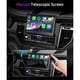 thumbnail image 2 of Wireless Carplay Android Auto Single Din Radio, 7 Inch Manual Foldable Car Stereo with Backup Camera, 2 of 5