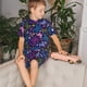 thumbnail image 4 of Balery Colorful Butterflies Conjunto de Pijama Infantil de Manga Corta con Estampado – Ropa de Dormir de Algodón Suave-3X-Large, 4 of 4