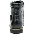 thumbnail image 3 of Men's Motorcycle Boots Combat Casual Dress Boot for Men, 3 of 5