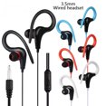 thumbnail image 2 of Auriculares con cable de 3,5mm, auriculares estéreo con gancho para la oreja, auriculares de entretenimiento deportivos para música para Xiaomi, Huawei, auriculares para teléfonos inteligentes móviles WD.WDQZL Cocina, 2 of 5