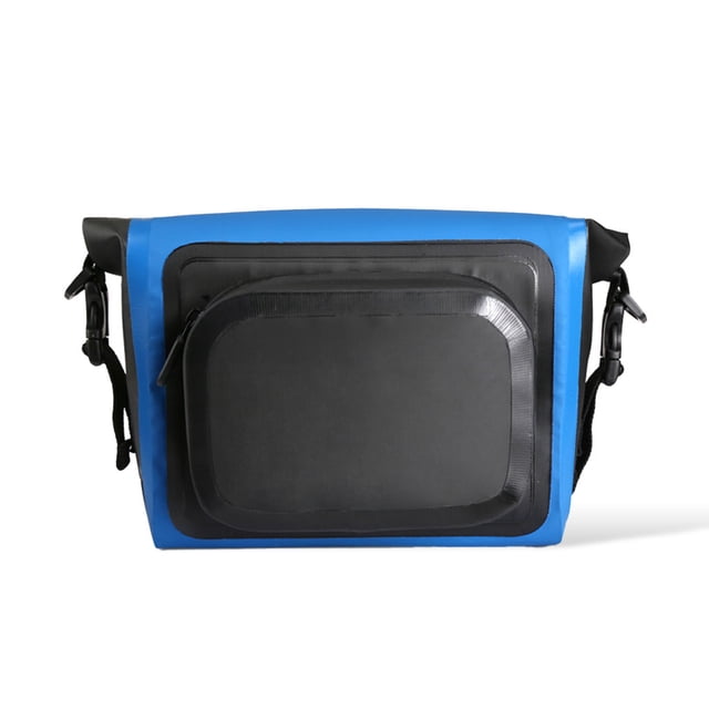 Eigraketly Bolsa de manillar delantero de bicicleta Bolsa de ciclismo ajustable Paquete de bicicleta Accesorio de estuche extraíble con bolsillo con Ciclismo Azul Eigraketly OD022130-04