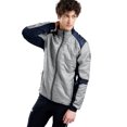 thumbnail image 3 of SWIX Adult Male Mayen Quilted Jacket, Color: Light Gray Melange, Size: M (232411-10104-M), 3 of 5