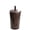 Brown Leopard, variant on HydroJug Everyday Tumbler – Ceramic-Lined Insulated Tumbler with Straw and Soft-Touch Lid, Cup Holder Friendly – 14 oz, Dune