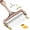 Copper, variant on Sopito Wire Cheese Slicer with 3 Extra Wires Adjustable Thickness, Stainless Steel Handheld Cheese Block Cutter for Cheddar, Gruyere, Raclette, Mozzarella