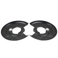 thumbnail image 2 of Mustrod Brake Dust Shield Rear Pair Left + Right for BMW 330i 330xi 330Ci X3 34211166107 34211166108, 2 of 6