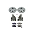 thumbnail image 2 of PowerStop Rear Stock Replacement Brake Pad and Rotor Kit with Calipers Fits: HONDA Select Models KCOE701B, 2 of 5