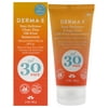 Derma-E Sun Defense Mineral Oil-Free Face Sunscreen SPF 30 , 2 oz Sunscreen