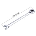 thumbnail image 2 of Unique Bargains 9/32" Ratcheting Combination Wrench SAE 72 Teeth 12 Point Ratchet Box Ended Spanner Tools, Cr-V, 2 of 5