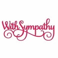 thumbnail image 1 of Troquel de corte DIY para scrapbooking con palabras de condolencia, 1 of 6