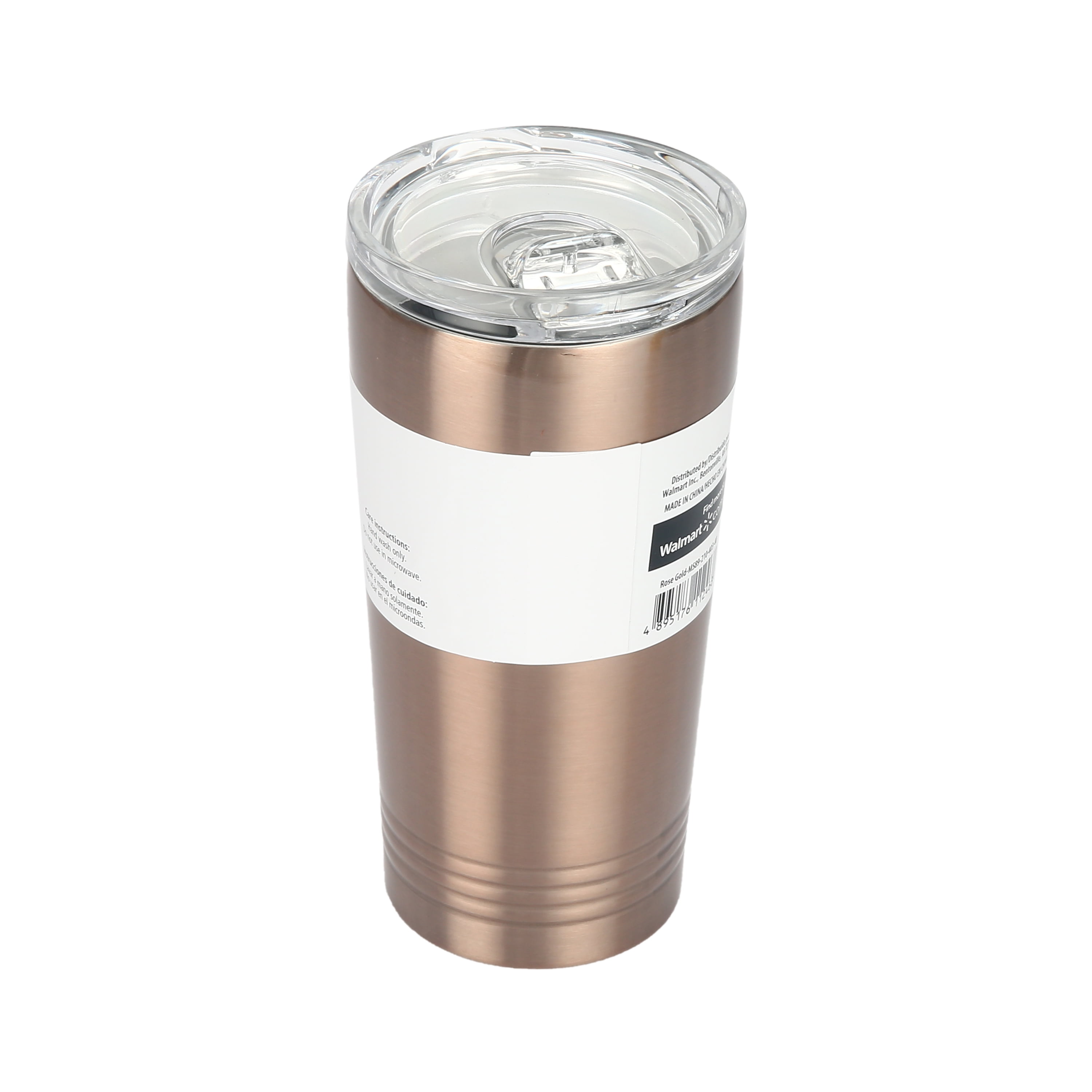 Miri 16oz Stainless Steel Travel Mug - Rose Gold