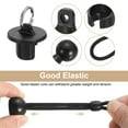 thumbnail image 4 of 8Set Bungee Kit, Bungee Tie Downs, Bungee Receiver, Roller Shades End Cap, Black, 4 of 7