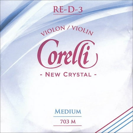 Corelli Crystal 4/4 Violin D String - Alloy Wound Stabilon Core - Medium