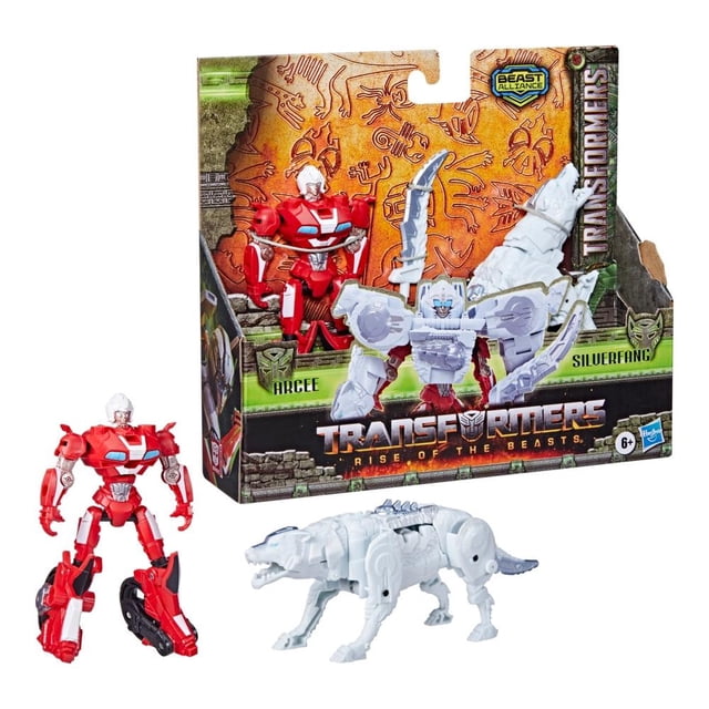 Figura de Acción Transformers Hasbro TRA Combiners Pack Arcee Y Silverfang