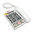 thumbnail image 4 of Big Button Telephone, Corded Landline Telephone LD 269SP One Touch Dialing  For Seniors White,Black, 4 of 8