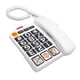 thumbnail image 1 of Teléfono con Cable de Botón Grande Teléfono Fijo Multifunción con Altavoz Compatible con SOS Almacenamiento de Teléfono y Marcación Rápida para Personas Mayores, 1 of 8