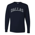 thumbnail image 2 of Wild Bobby Dallas DAL American Football Cities | Classic Varsity College Style Fantasy Fan, Trendy Team Streetwear Sports Mens Long Sleeve Shirt, 2 of 6