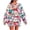 Red, variant on Women's Oversized Christmas Sweatshirts Graphic Funny Long Sleeve Crew Neck Pullover Xmas Tree Holiday Tops
