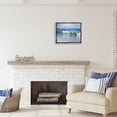 thumbnail image 2 of Stupell Industries Rolling Ocean Waves Photography Nature Photography Gray Floater Framed Art Print Wall Art, 21 x 17, 2 of 9