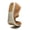 Brown, variant on Women's Wide Width Pointed Toe Ballet Knit Flats Plus Size Slip On Dress Loafers Casual Shoes