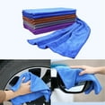 thumbnail image 3 of 10pcs Car Cleaning Towel Soft Absorbent Cleaning Cloth Microfiber Beauty Car Wash Dry Wipe White, 3 of 10