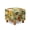 Floral Oil Painting, variant on TSOVTHRID Blue Gray Marble Texture Print Ottoman Slipcover Square Machine Washable Stretch Storage Ottoman Covers Removable Footrest Stool Cover Protector for Dogs Pets