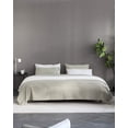 thumbnail image 3 of Fleece Blanket Twin Size White Lightweight Throw Blanket Super Soft Cozy Microfiber Blanket, 3 of 4