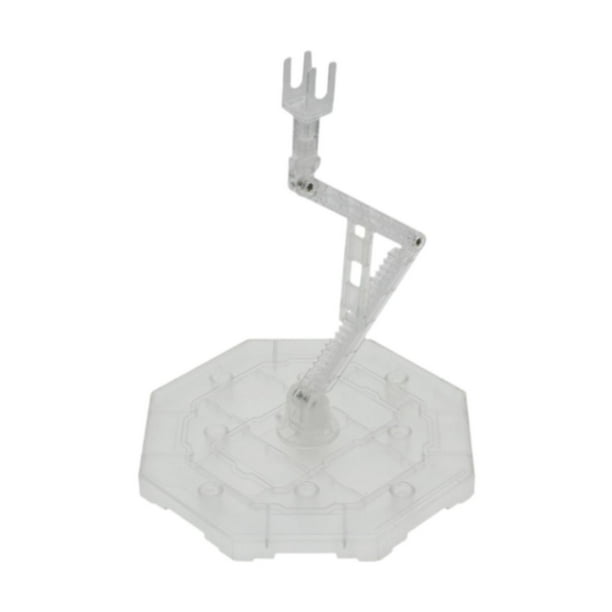 Base para figuras de acción, ajustable, resistente, soporte para modelos de muñecas, soporte para exhibición de modelos de muñecas Claro