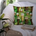 thumbnail image 3 of Carolines Treasures BB5758PW1414 Irish Beers Fabric Decorative Pillow, 14Hx14W, multicolor, 3 of 4