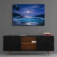 thumbnail image 4 of Epic Art 'Moonlight Waves 2' by Anthony Casay, Acrylic Glass Wall Art, 36"x24", 4 of 8