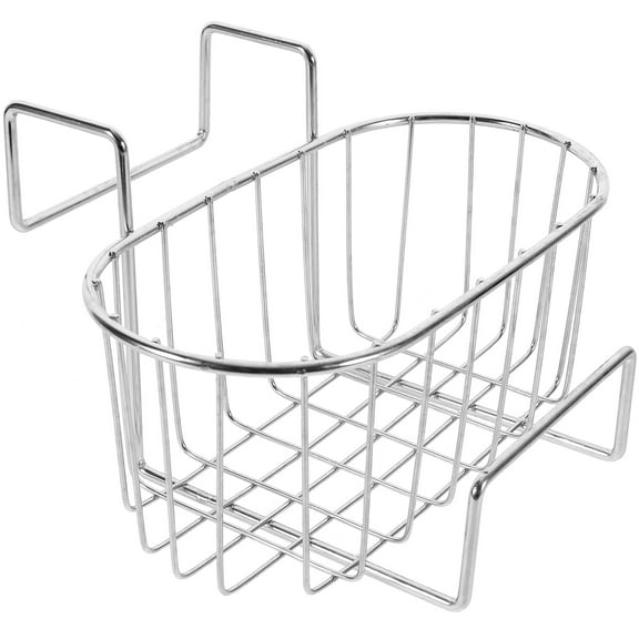 OUNONA over The Sink Dish Drying Rack Multifunctional Storage Silver