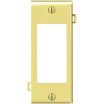 Leviton PSC26-I Ivory Decorator Sectional Center Wall Plate