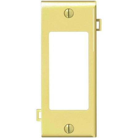 Leviton PSC26-I Ivory Decorator Sectional Center Wall Plate