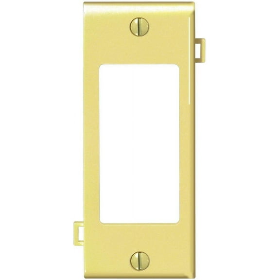 Leviton PSC26-I Ivory Decorator Sectional Center Wall Plate
