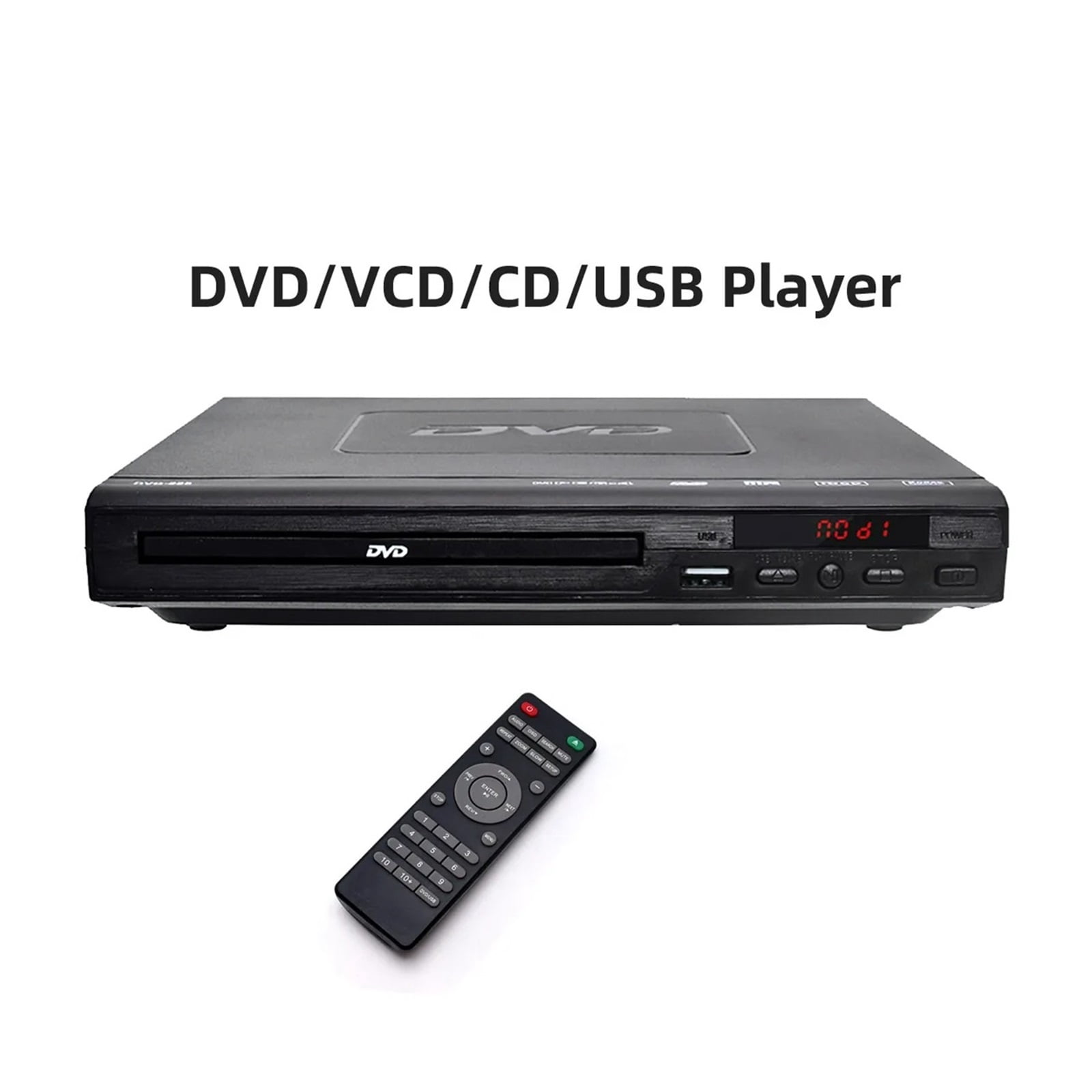 Blu Ray DVD Player,LONPOO Full HD Blu-ray Disc Player with Easy