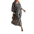 thumbnail image 4 of Fortune Kaftan Bohème pour Femmes, Chemise de Nuit Kimono Ample, Robe de Plage, 4 of 6