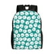 thumbnail image 1 of Disketp Green Baseball Mochila Unisex de Apertura Lateral Completa, Mochila para Laptop para Escuela, Trabajo y Viajes, 1 of 8