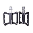 thumbnail image 1 of Soidarity Pedal de bicicleta de 2 piezas, accesorios de aluminio impermeables para ciclismo, pedales de plataforma antideslizantes profesionales, tienda de Ciclismo Negro Soidarity OD027458-02, 1 of 6