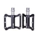 thumbnail image 1 of Eigraketly Pedal de bicicleta de 2 piezas, accesorios de ciclismo impermeables antideslizantes, plataforma de rodamiento antideslizante hueca, Ciclismo Negro, 1 of 6